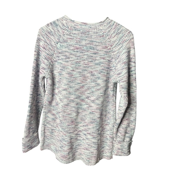 NWT Style & Co Pastel Purple Multicolor Knit Crewneck Sweater Women’s XXL - Picture 3 of 5